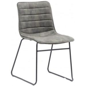 2 x Ryan spisebordsstole i velour H77 cm - Sort/Jægergrøn