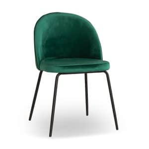 Felipe Spisebordsstol, Grøn Velour