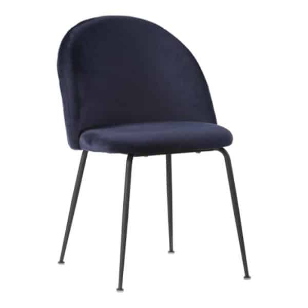 Geneve Spisebordsstol i blå/sort