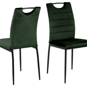 Tiana Spisebordsstol, Grøn Velour