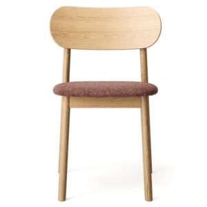 Decotique Elephant Spisebordsstol Naturligt Egetræ/Beige Fløjl