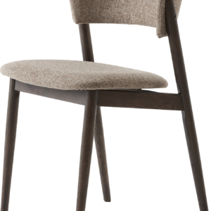 Spisebordsstol Nordique Design Revere latte NOLIO velour metalramme