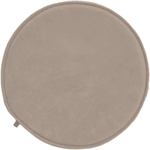 Spisebordsstolshynde Kave Home Rimca Ø35 cm beige velour