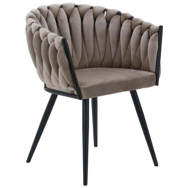 Homeville Carrie velour cappuccino