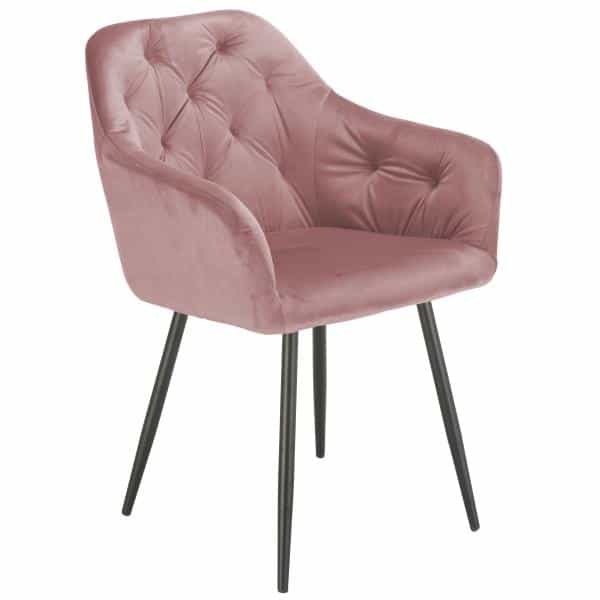 Homeville Lea velour rosa